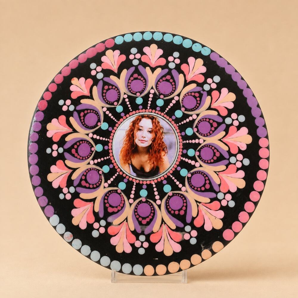 Tori Amos 10 Inch Album Wall Art Pastel Mandala Music Decor